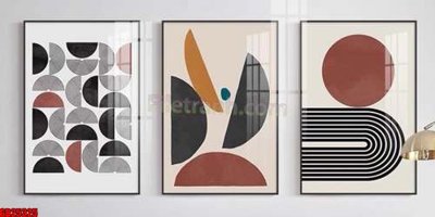 File tranh File gốc in bộ tranh decor treo tráng gương canvas GB25325 (gốc) chủ đề tĩnh vật