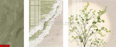 File tranh File gốc in bộ tranh decor treo tráng gương canvas GB25418 (bản gốc) in canvas