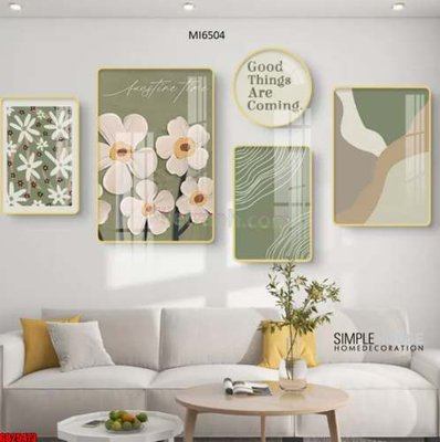 File tranh File gốc in bộ tranh decor treo tráng gương canvas GB25473 (ảnh gốc) độc quyền
