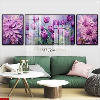 File gốc in ấn File gốc in bộ tranh decor treo tráng gương canvas GB25559 độ phân giải cao