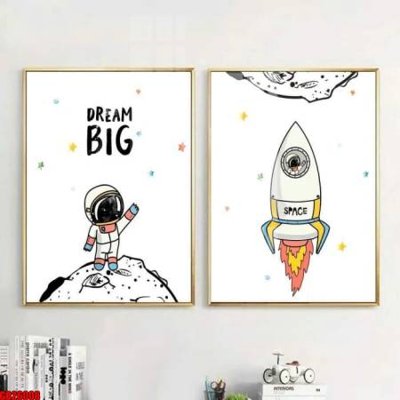 File tranh File gốc in bộ tranh decor treo tráng gương canvas GB26008 (bản gốc) in lụa 3D