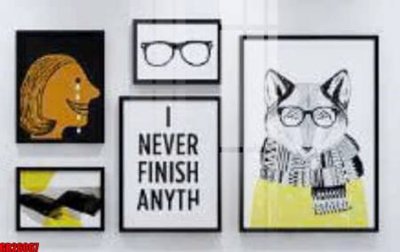 File gốc File gốc in bộ tranh decor treo tráng gương canvas GB26067 (PSD/TIFF) độ phân giải cao