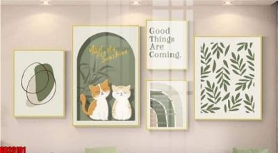 File tranh File gốc in bộ tranh decor treo tráng gương canvas GB26101 (gốc) in vải canvas