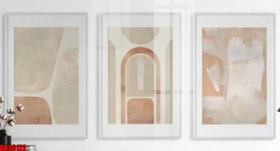 File in ấn cao cấp File gốc in bộ tranh decor treo tráng gương canvas GB26122 (file gốc)