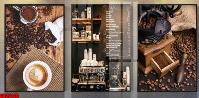 File gốc File gốc in bộ tranh decor treo tráng gương canvas GB26148 (bản quyền) cho in ấn