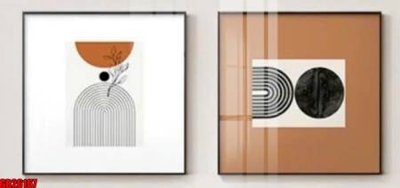 File gốc File gốc in bộ tranh decor treo tráng gương canvas GB26167 (in lụa) tranh phong thủy