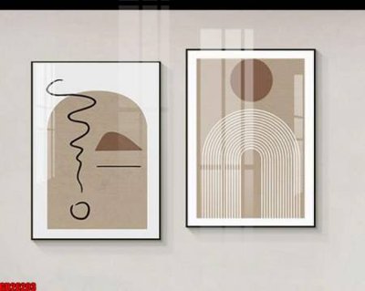 Cung cấp file tranh gốc File gốc in bộ tranh decor treo tráng gương canvas GB26203 độc quyền