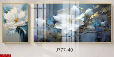 File ảnh File gốc in bộ tranh decor treo tráng gương canvas GB26222 (gốc) in Hiflex