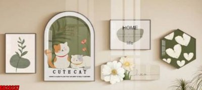 File tranh File gốc in bộ tranh decor treo tráng gương canvas GB26237 (gốc) chủ đề thiên nhiên