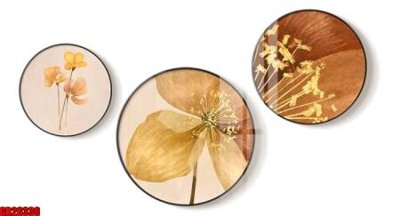 File gốc File gốc in bộ tranh decor treo tráng gương canvas GB26336 (AI/EPS) cho in ấn