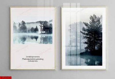 File tranh File gốc in bộ tranh decor treo tráng gương canvas GB26338 (ảnh gốc) cho in ấn kỹ thuật số