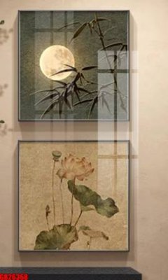 File gốc File gốc in bộ tranh decor treo tráng gương canvas GB26368 (cho in ấn) từ Filetranh.com