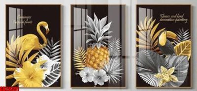 Tải file File gốc in bộ tranh decor treo tráng gương canvas GB26391 (gốc) để in ấn ngay