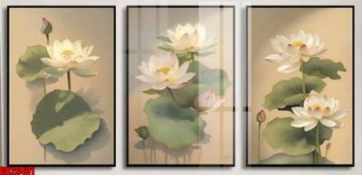 Tải file File gốc in bộ tranh decor treo tráng gương canvas GB26401 (gốc) in ấn chất lượng