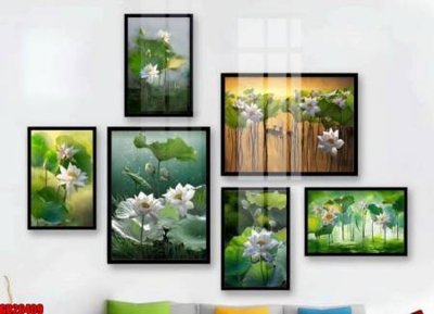 Tải file gốc File gốc in bộ tranh decor treo tráng gương canvas GB26409 (in khổ lớn) không vỡ