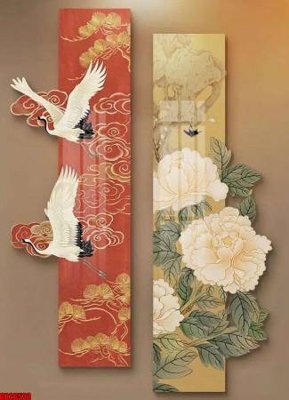 Tải file File gốc in bộ tranh decor treo tráng gương canvas GB26533 (gốc) in ấn chất lượng