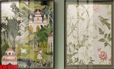 File tranh File gốc in bộ tranh decor treo tráng gương canvas GB26581 (gốc) in film
