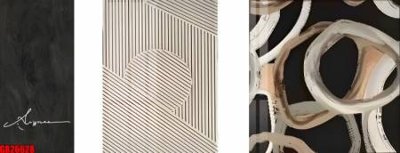 File tranh gốc File gốc in bộ tranh decor treo tráng gương canvas GB26628 chủ đề hiện đại