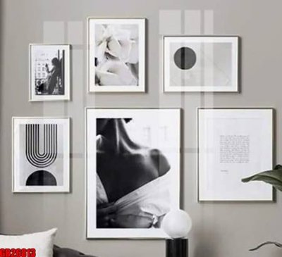 File tranh File gốc in bộ tranh decor treo tráng gương canvas GB26813 (gốc) chủ đề thành phố