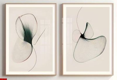 File gốc File gốc in bộ tranh decor treo tráng gương canvas GB26846 (phong cách) cổ điển