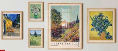 File in trần File gốc in bộ tranh decor treo tráng gương canvas GB26974 (file gốc) phong thủy