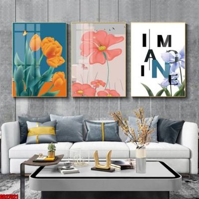 Tải file File gốc in bộ 3 tranh treo tường hiện đại GB27021 (gốc) in trên mọi chất liệu