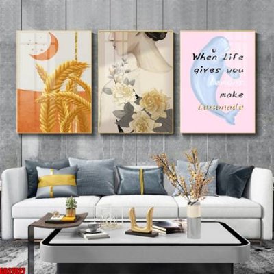 File ảnh File gốc in bộ 3 tranh treo tường hiện đại GB27027 (gốc) in Hiflex