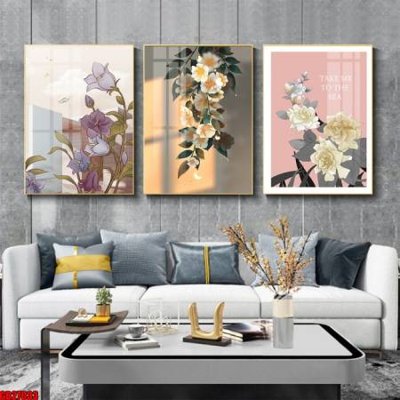 File gốc File gốc in bộ 3 tranh treo tường hiện đại GB27033 (dành cho quảng cáo)