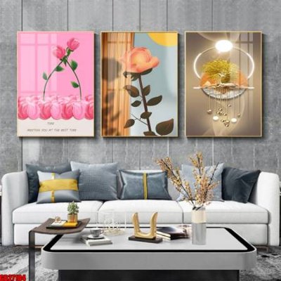 File gốc in ấn File gốc in bộ 3 tranh treo tường hiện đại GB27104 (sẵn sàng tải về)