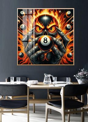 File PSD in ấn File tranh décor treo quán bida bi a BILLARD GX119 (chất lượng cao)