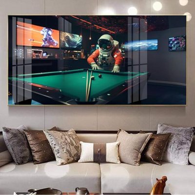 File in trần File tranh décor treo quán bida bi a BILLARD GX141 (file gốc) phong thủy