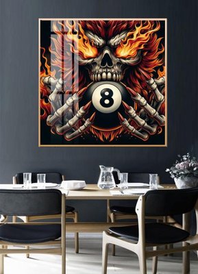 File gốc File tranh décor treo quán bida bi a BILLARD GX224 (PNG) không nền chất lượng