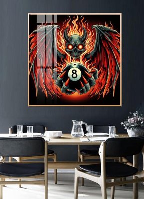 Download file gốc File tranh décor treo quán bida bi a BILLARD GX226 (dùng cho in ấn)