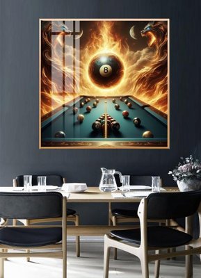 File ảnh File tranh décor treo quán bida bi a BILLARD GX265 (gốc) in quảng cáo ngoài trời