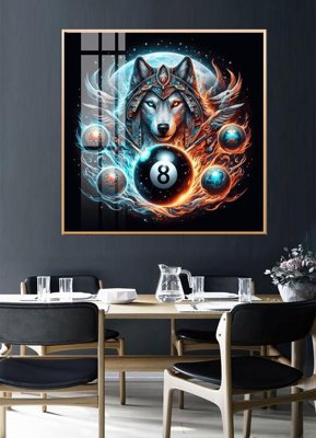 File gốc File tranh décor treo quán bida bi a BILLARD GX276 (trang trí) phòng làm việc