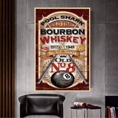 File tranh File tranh décor treo quán bida bi a BILLARD GX283 (ảnh gốc) in trần xuyên sáng