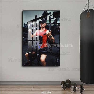 File tranh File tranh treo phòng gym GYM106 (ảnh gốc) không bị mờ