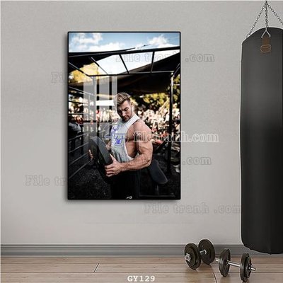 Tải file File tranh treo phòng gym GYM129 (ảnh gốc) file AI/EPS