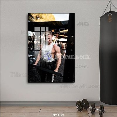 File ảnh File tranh treo phòng gym GYM132 (gốc) trang trí khách sạn