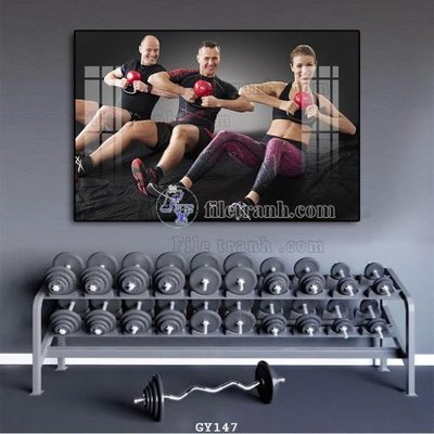 Tải file File tranh treo phòng gym GYM147 (ảnh gốc) in gạch 3D