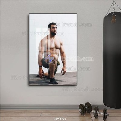File in ấn File tranh treo phòng gym GYM157 (bản gốc) từ file gốc