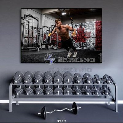 File gốc File tranh treo phòng gym GYM17 (Filetranh.com) File tranh treo phòng gym GYM17