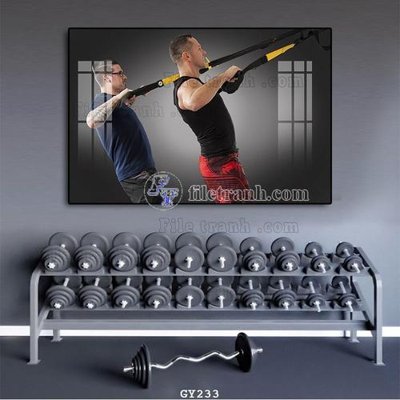 Download file File tranh treo phòng gym GYM233 (gốc) in mica bàn thờ
