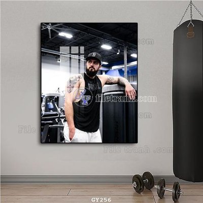 Tải file gốc File tranh treo phòng gym GYM256 (in khổ lớn) không vỡ