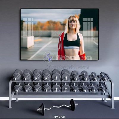 Tải file PSD File tranh treo phòng gym GYM258 (nguyên layer) để in
