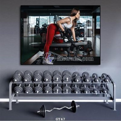 Download file gốc File tranh treo phòng gym GYM47 (in mica) trong suốt