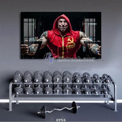 Tải file File tranh treo phòng gym GYM56 (gốc) làm file tranh quảng cáo