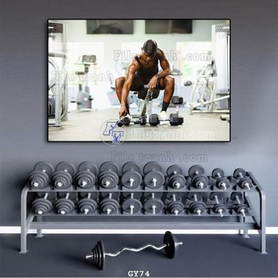 Tải file gốc File tranh treo phòng gym GYM74 (bản PSD) còn layer