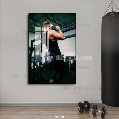 Download file File tranh treo phòng gym GYM98 (chất lượng in ấn)