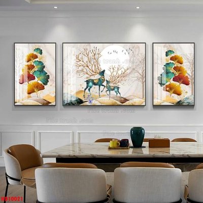 File tranh gốc PSD File tranh bộ hiện đại HD10021 còn nguyên layer